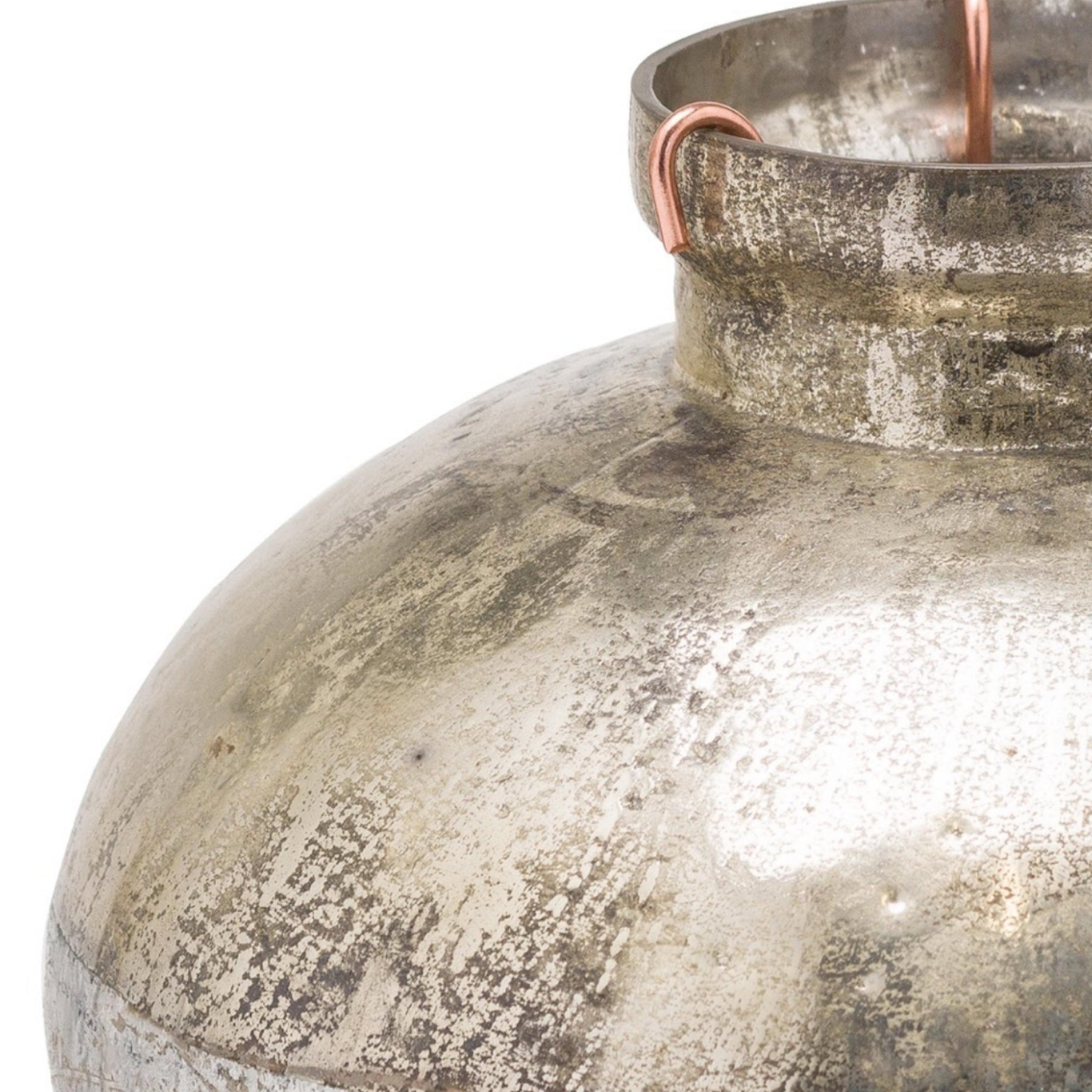 Large Silverlust Bulbus Candle Holder