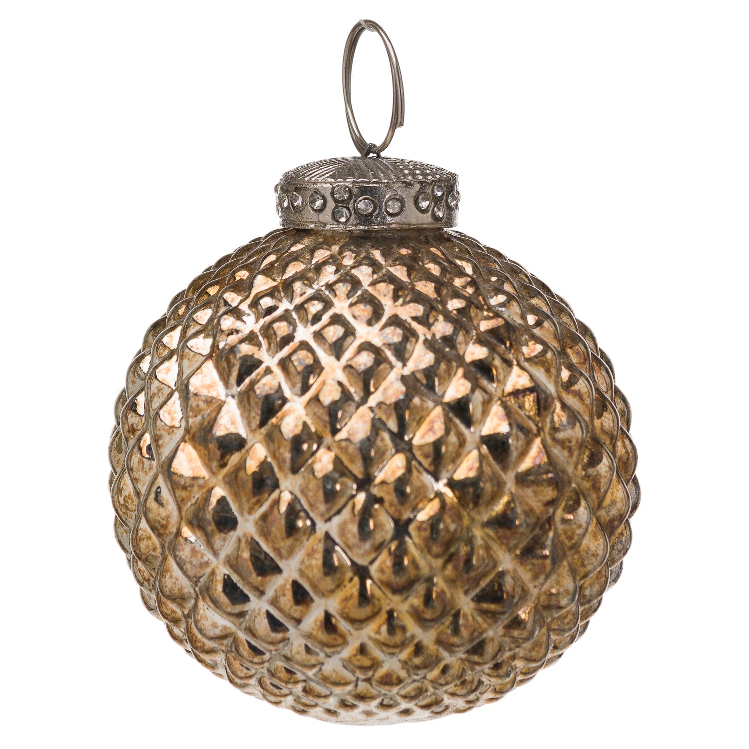 The Noel Collection Burnished Christmas Bauble
