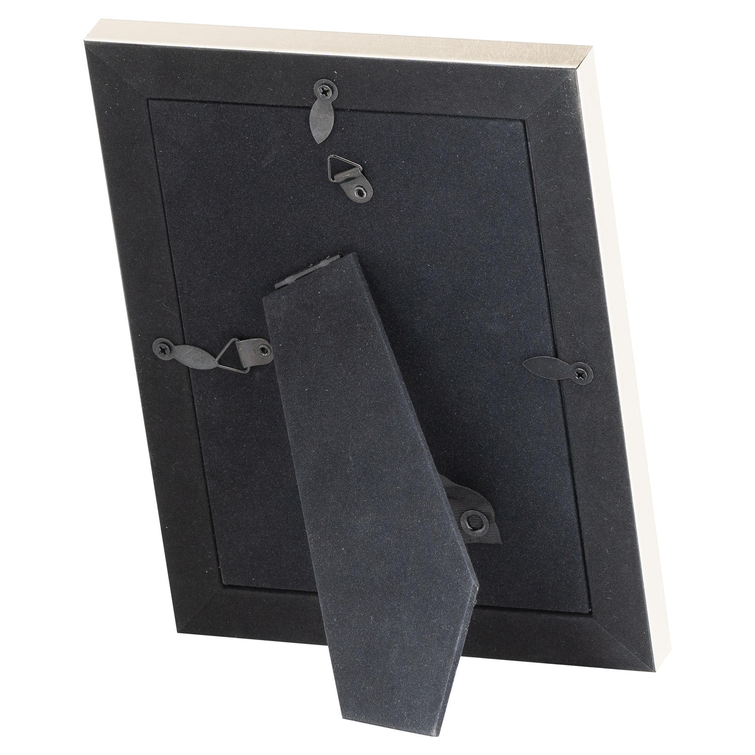 Silver Edged Pink Velvet 5X7 Photo Frame