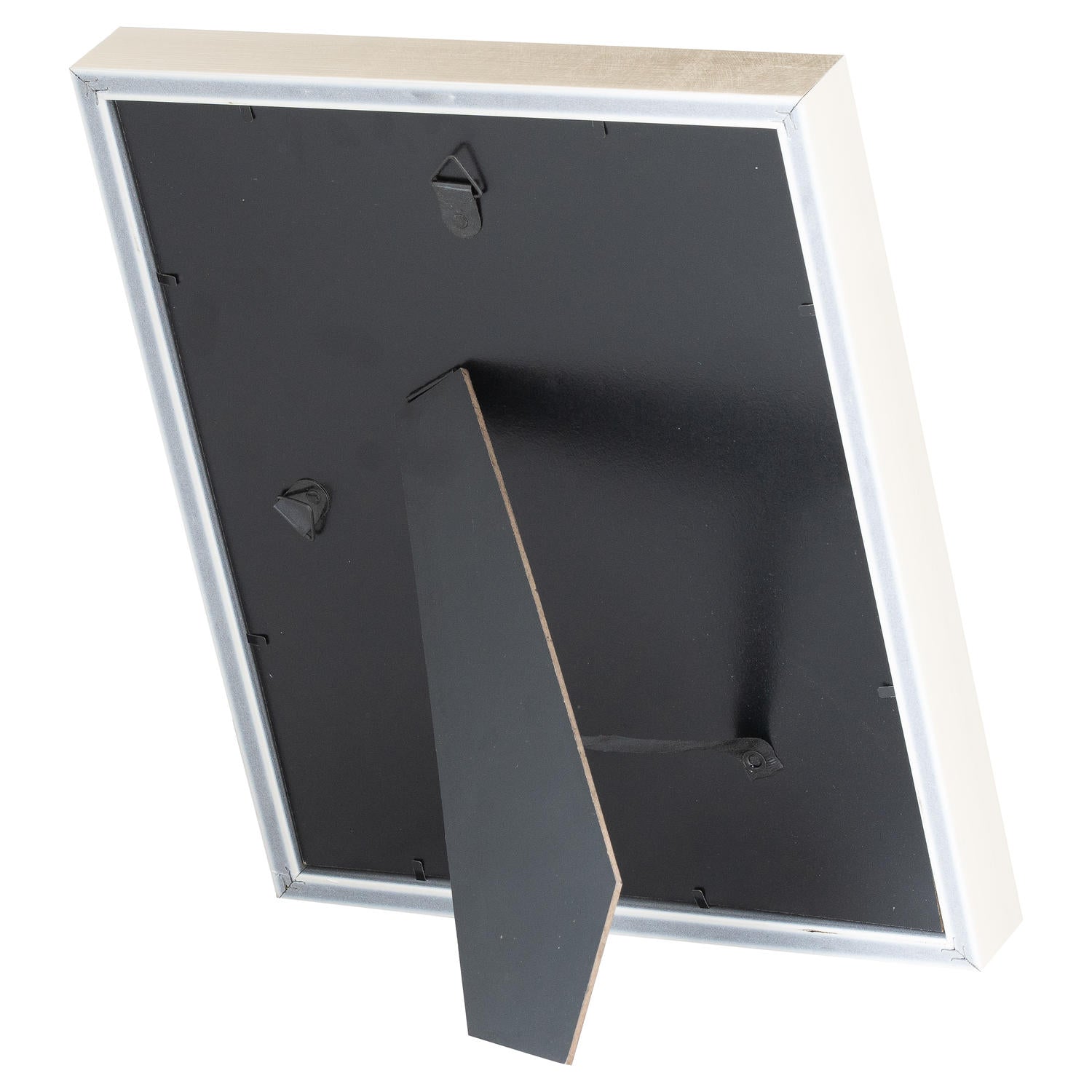 Antiqued Pewter Deep Framed Black Velvet 8X10 Photo Frame