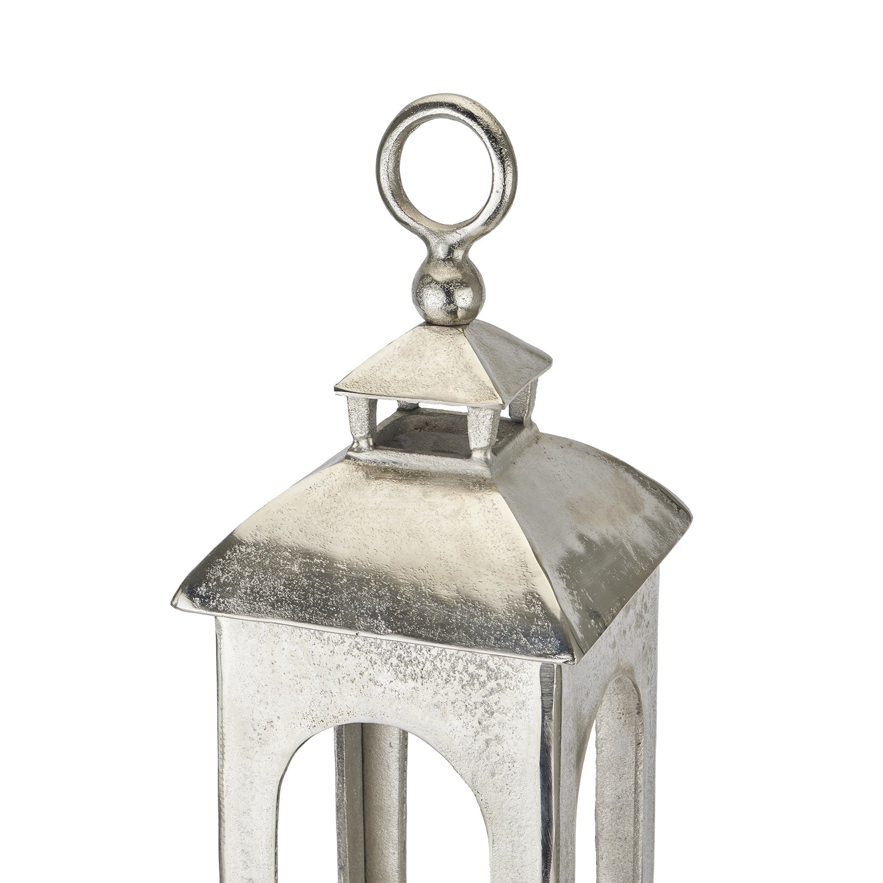 Farrah Collection Cast Aluminium Tall Loop Top Lantern