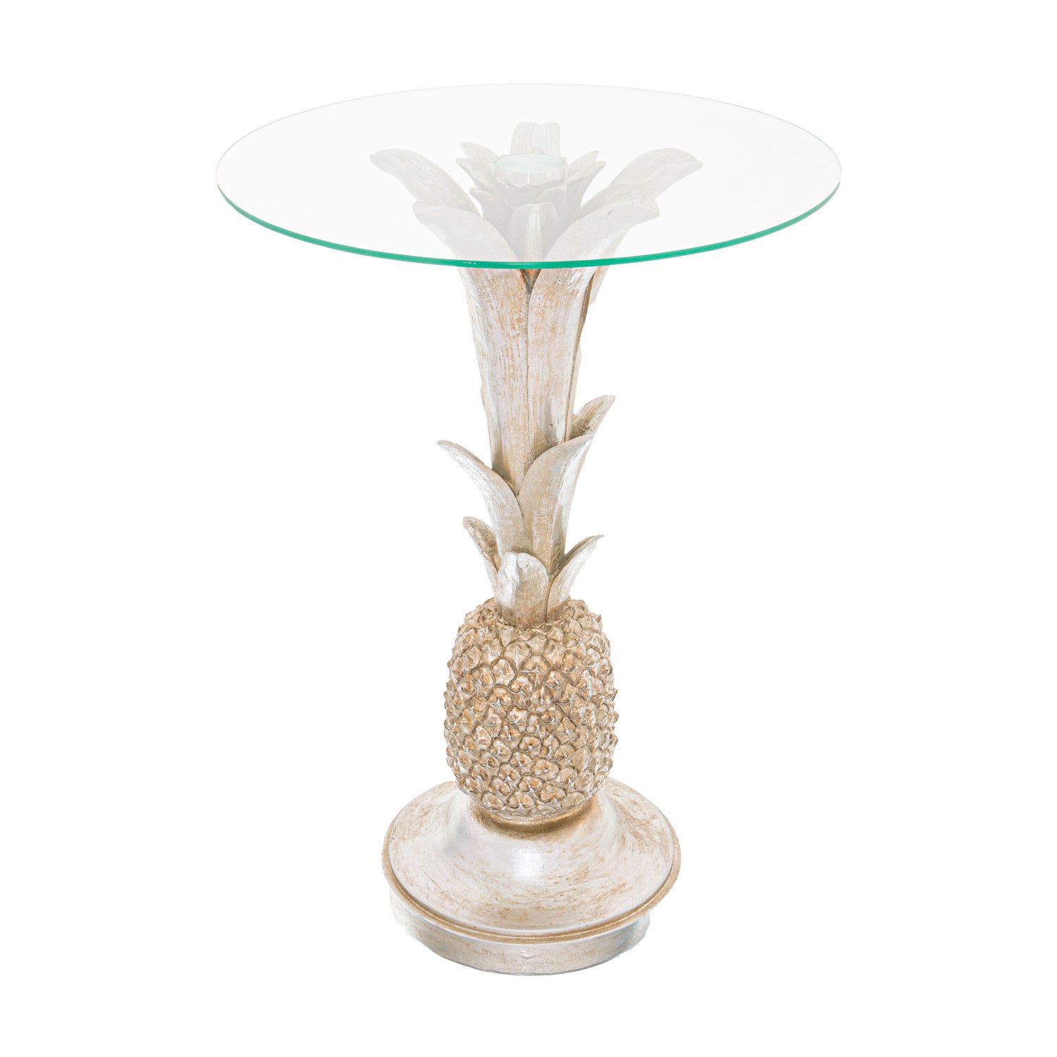 Ashby Silver Pineapple Side Table