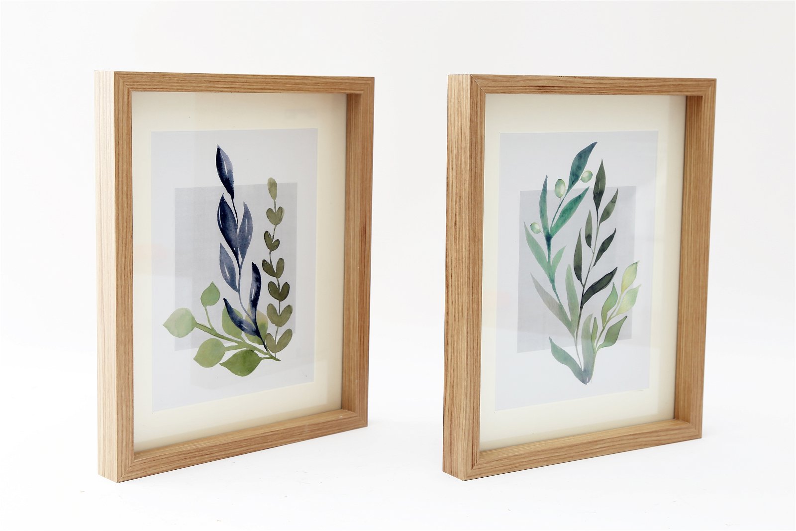 Set of 2 Olive Grove Art Wooden Frames