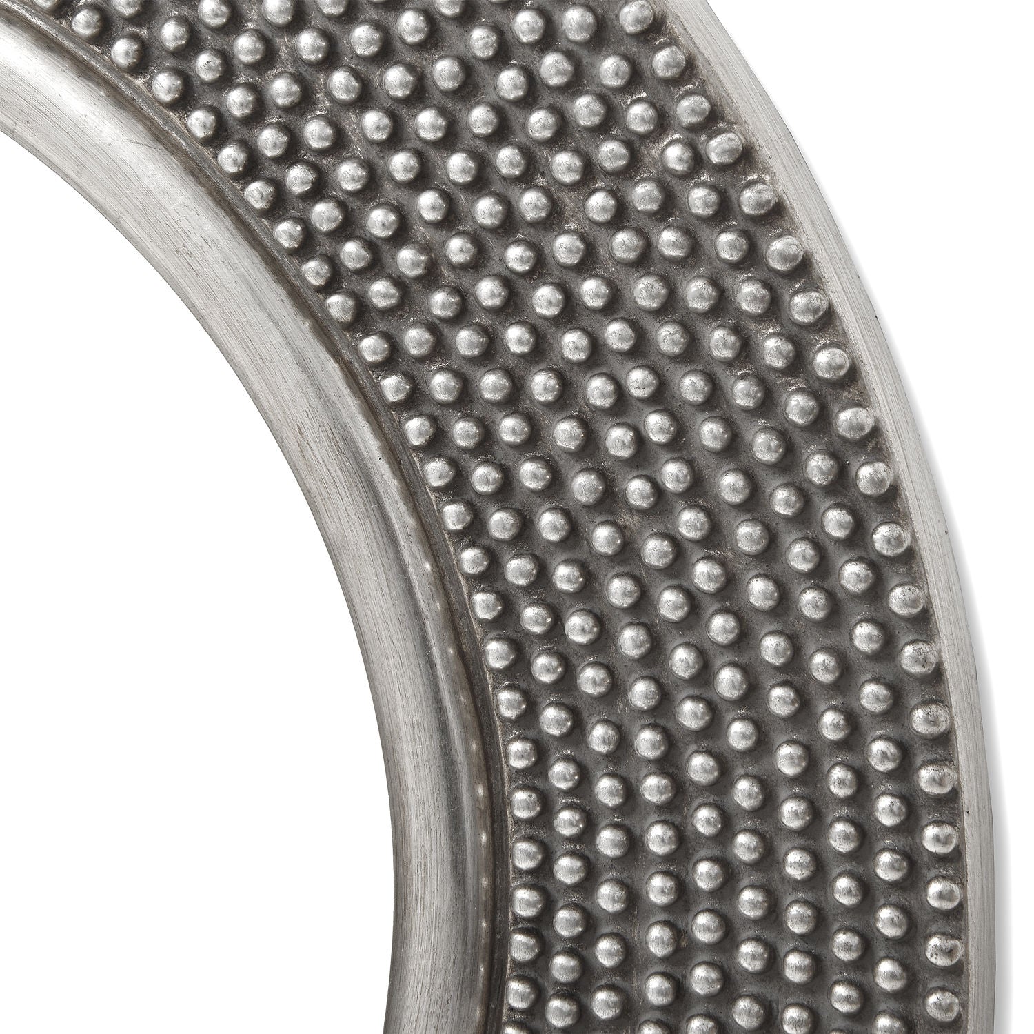 Large Circular Beaded Mirror