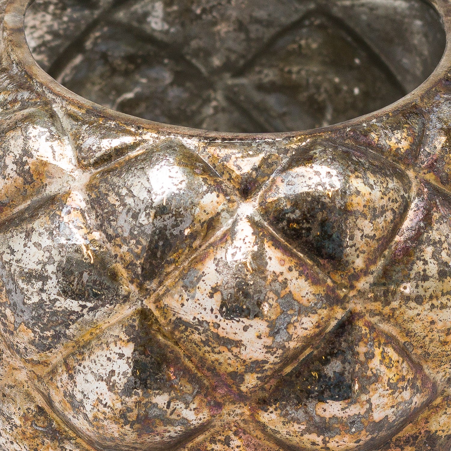 Medium Burnised  Votive Candle Holder