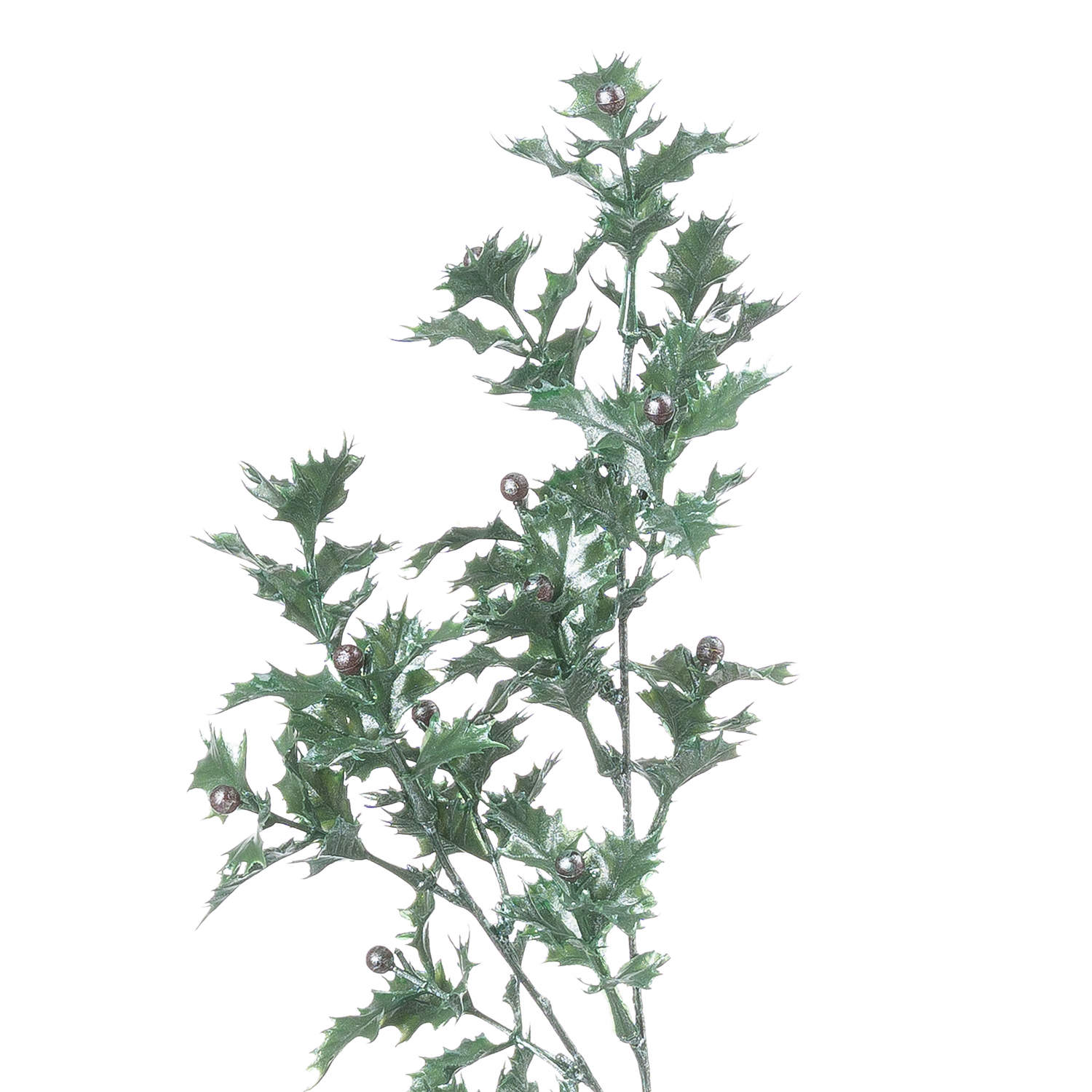Festive Holly Spray With Berries