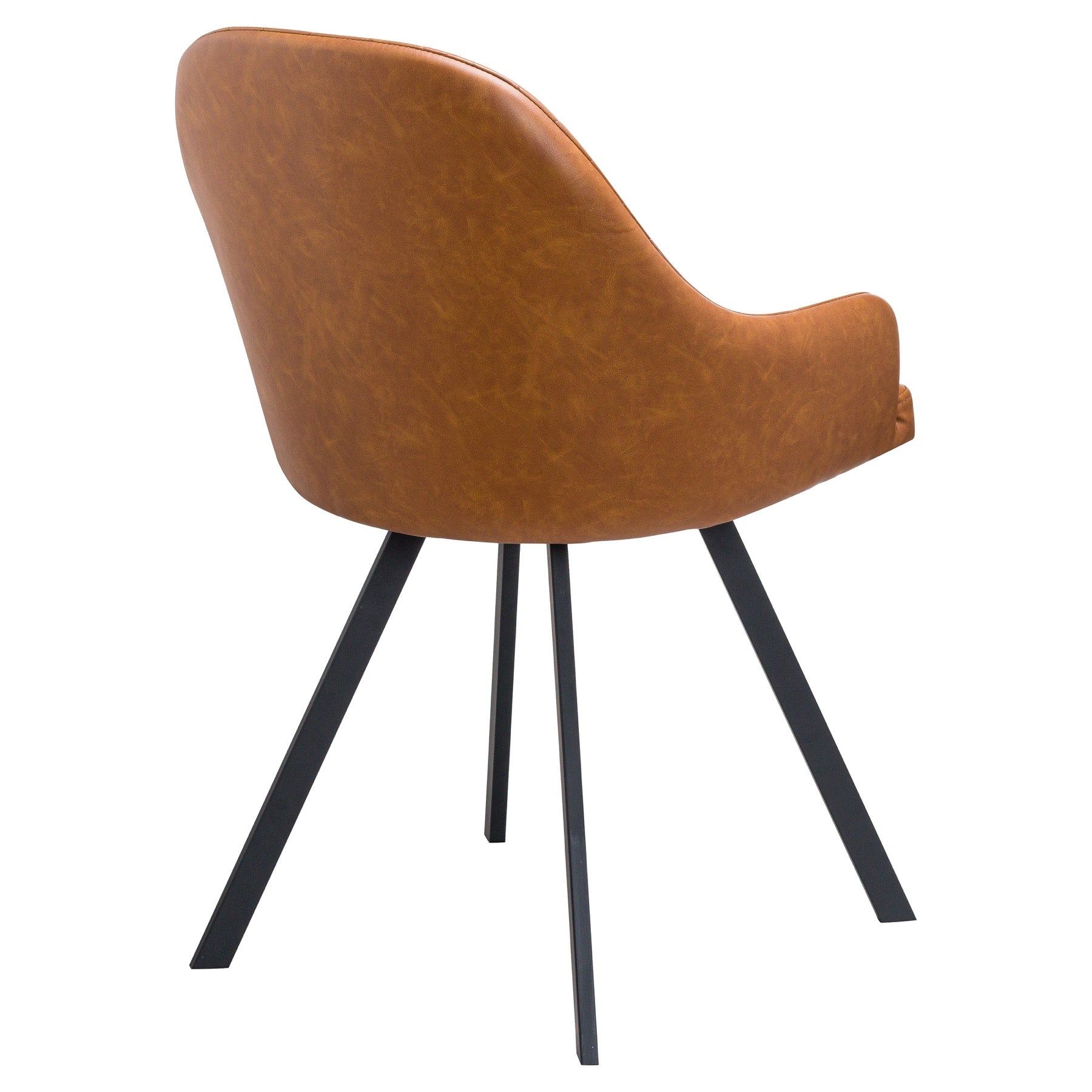Stockholm Chequered Tan Dining Chair
