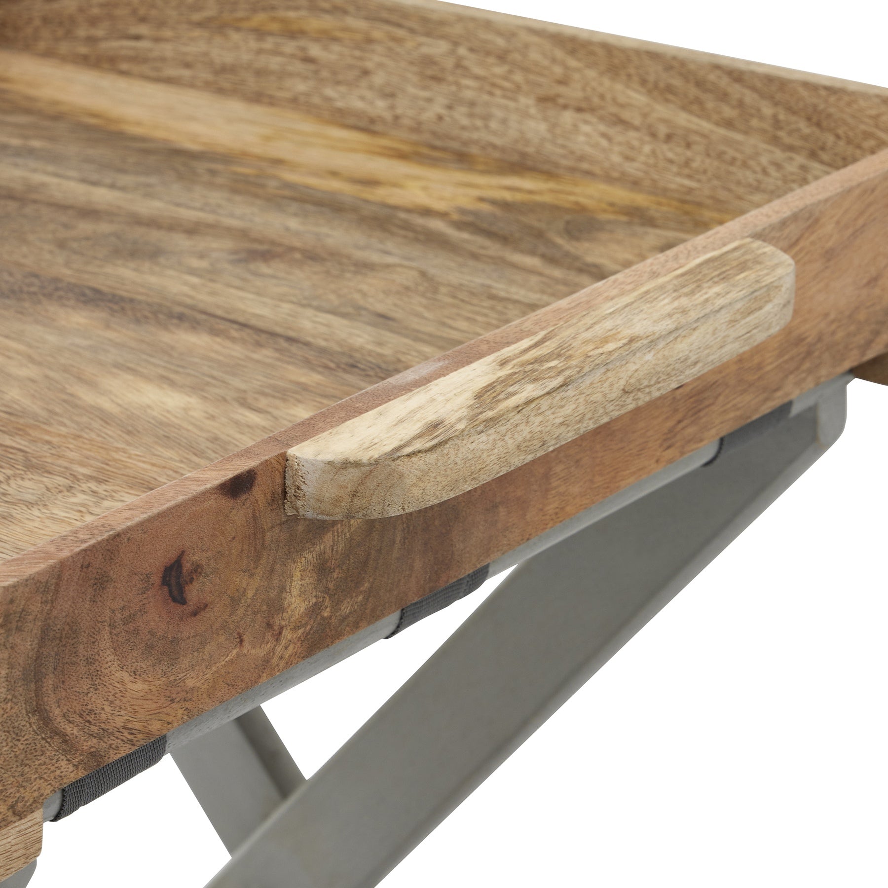 Nordic Grey Collection Butler Tray Table