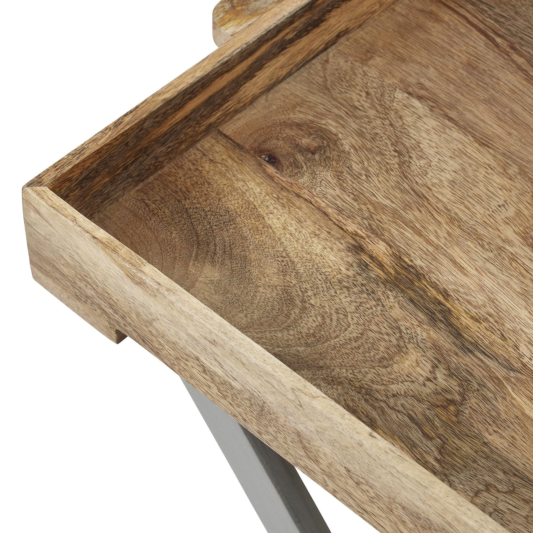 Nordic Grey Collection Butler Tray Table