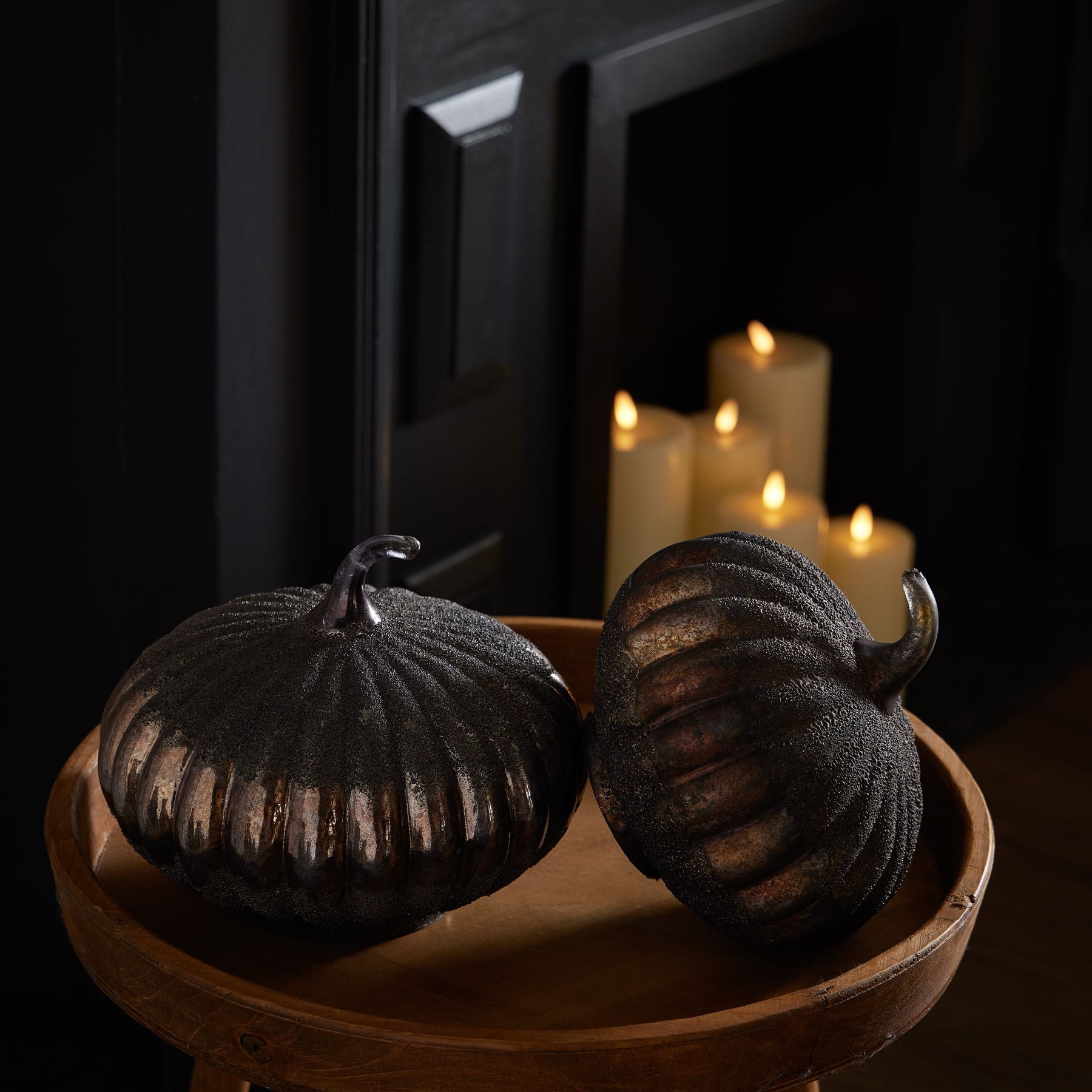 The Lustre Collection Decorative Burnished Pumpkin
