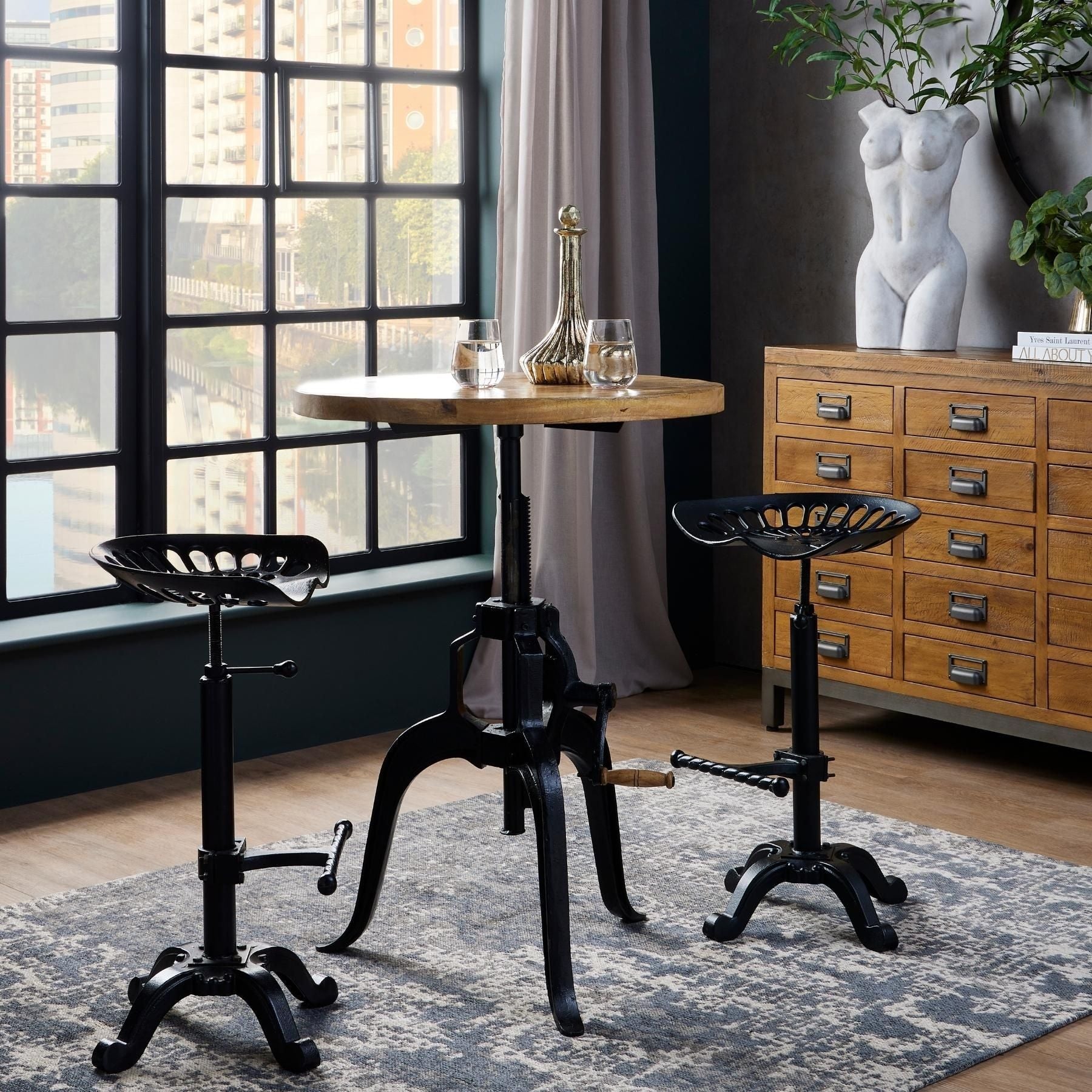 Saturn Large Abstract Grey Rug