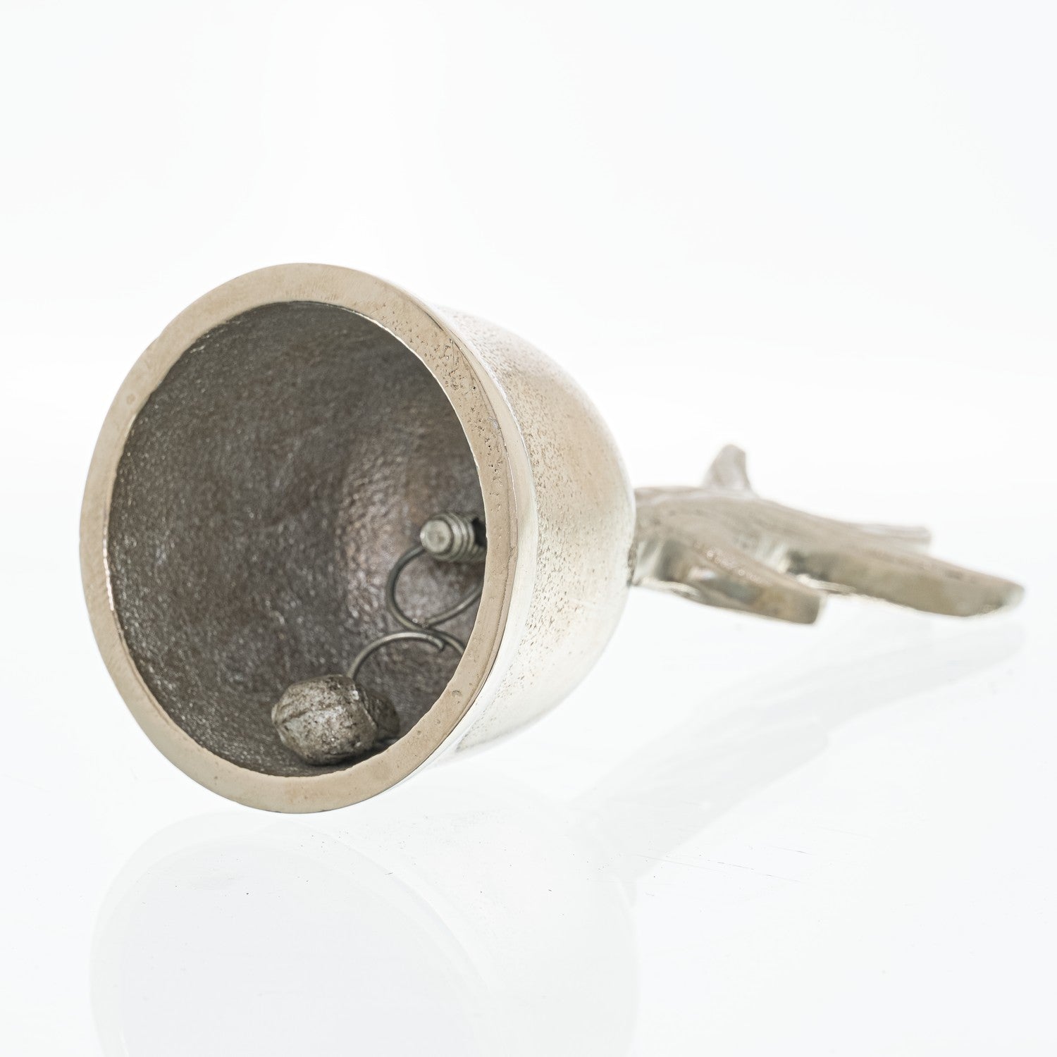 Silver Antler Desk Bell