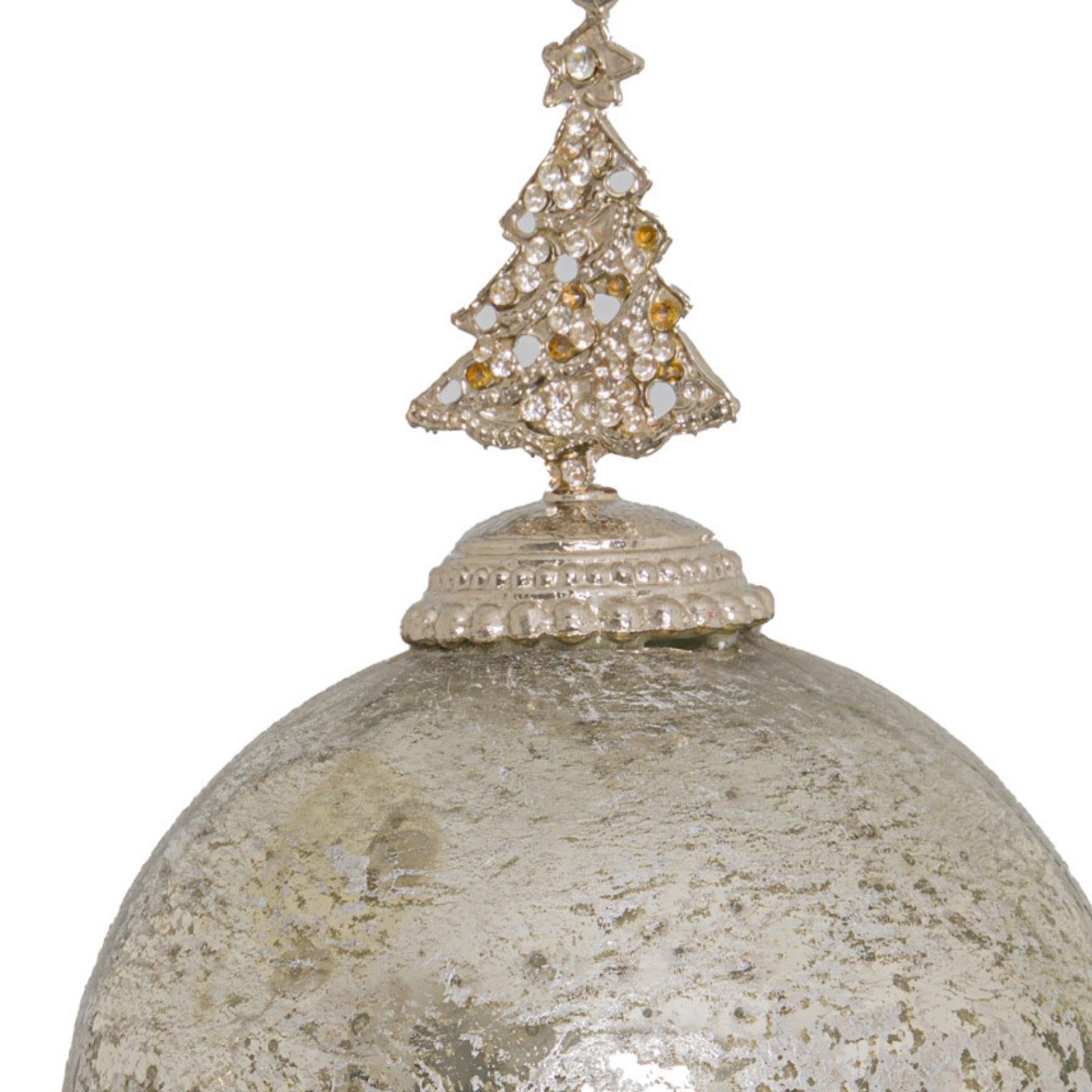 The Noel Collection Mercury Tree Top Bauble