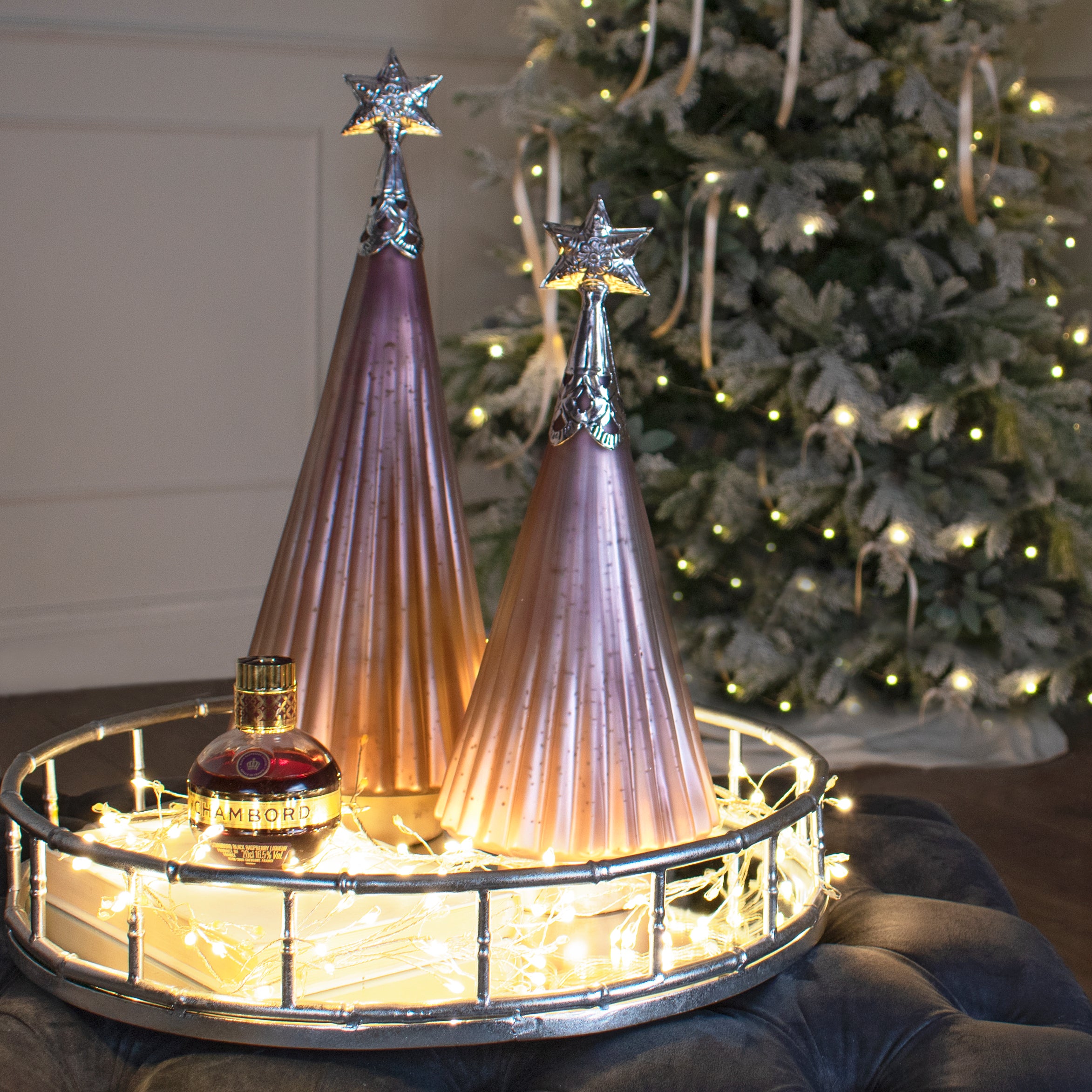 Noel Collection Venus Star Topped Decorative  Large Tree