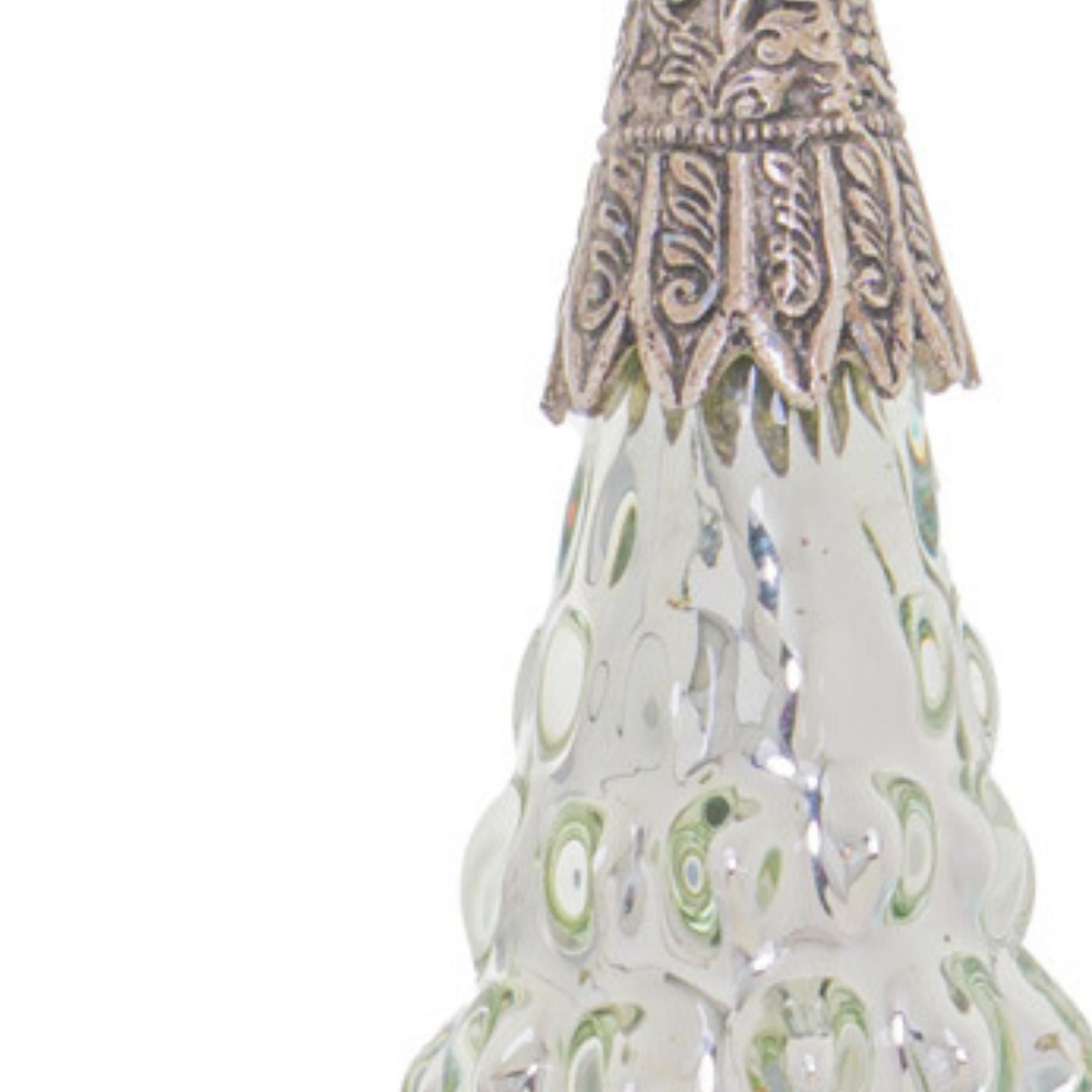 Noel Collection Textured Star Topped Decorative Tree