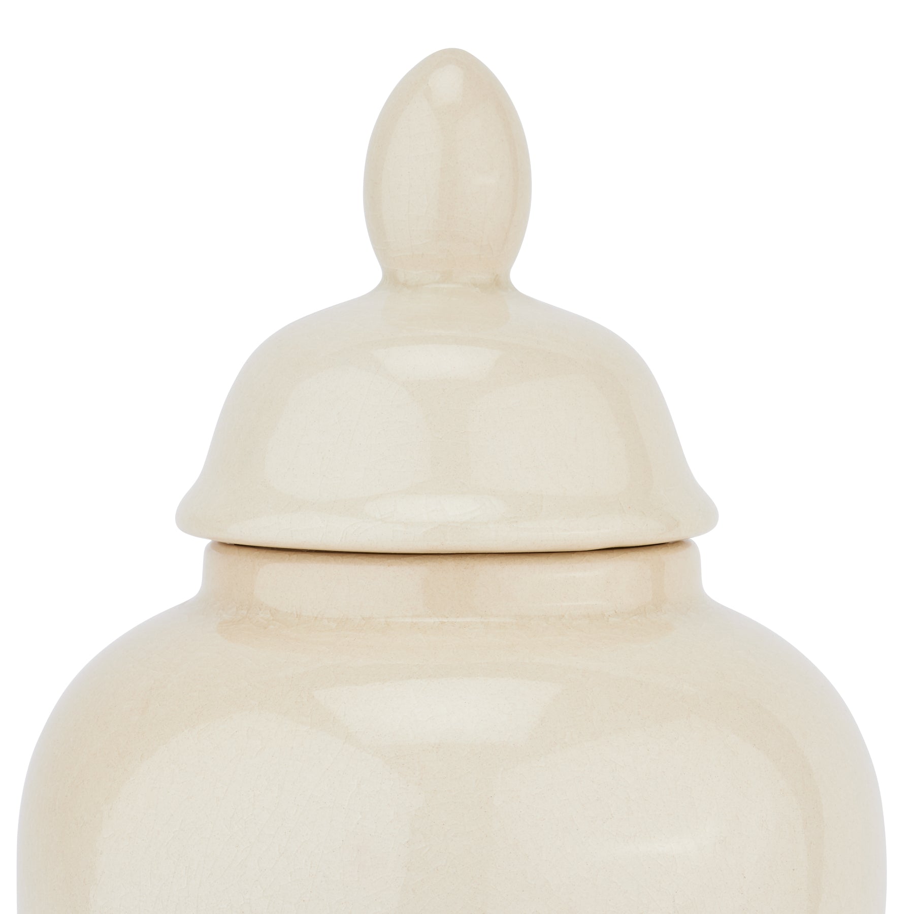 Seville Collection Cream Ginger Jar