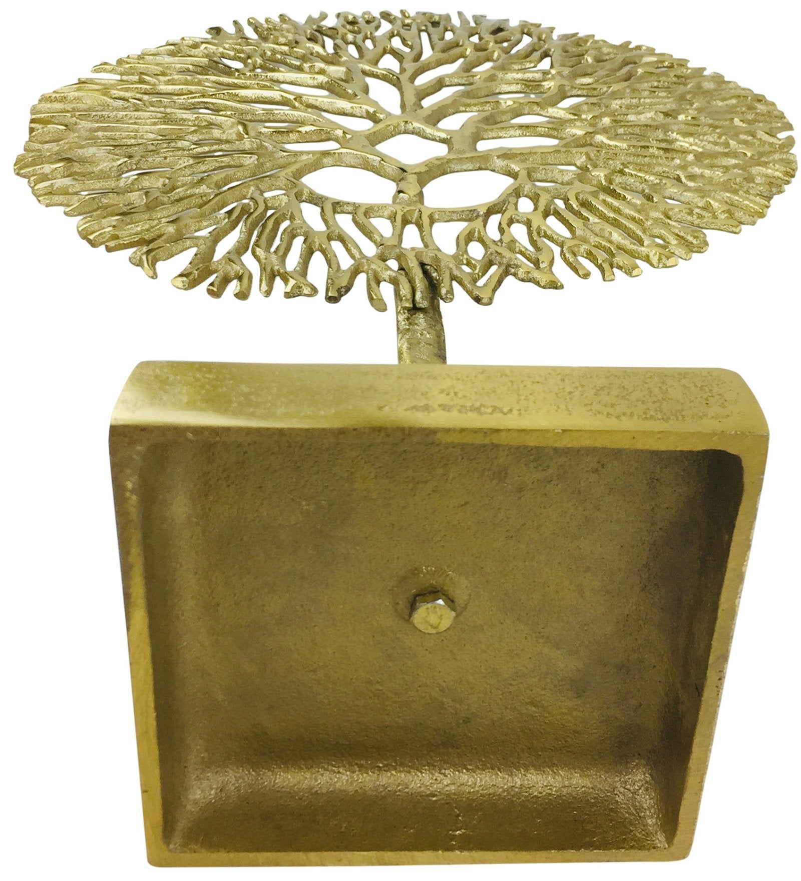 Gold Coral Sculpture