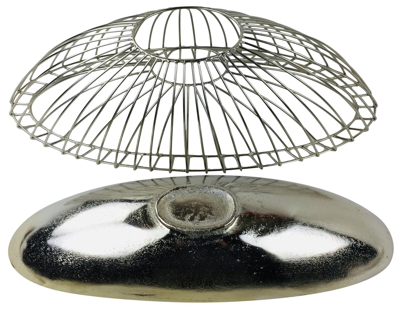 Silver Decorative Wire Bowl 58cm