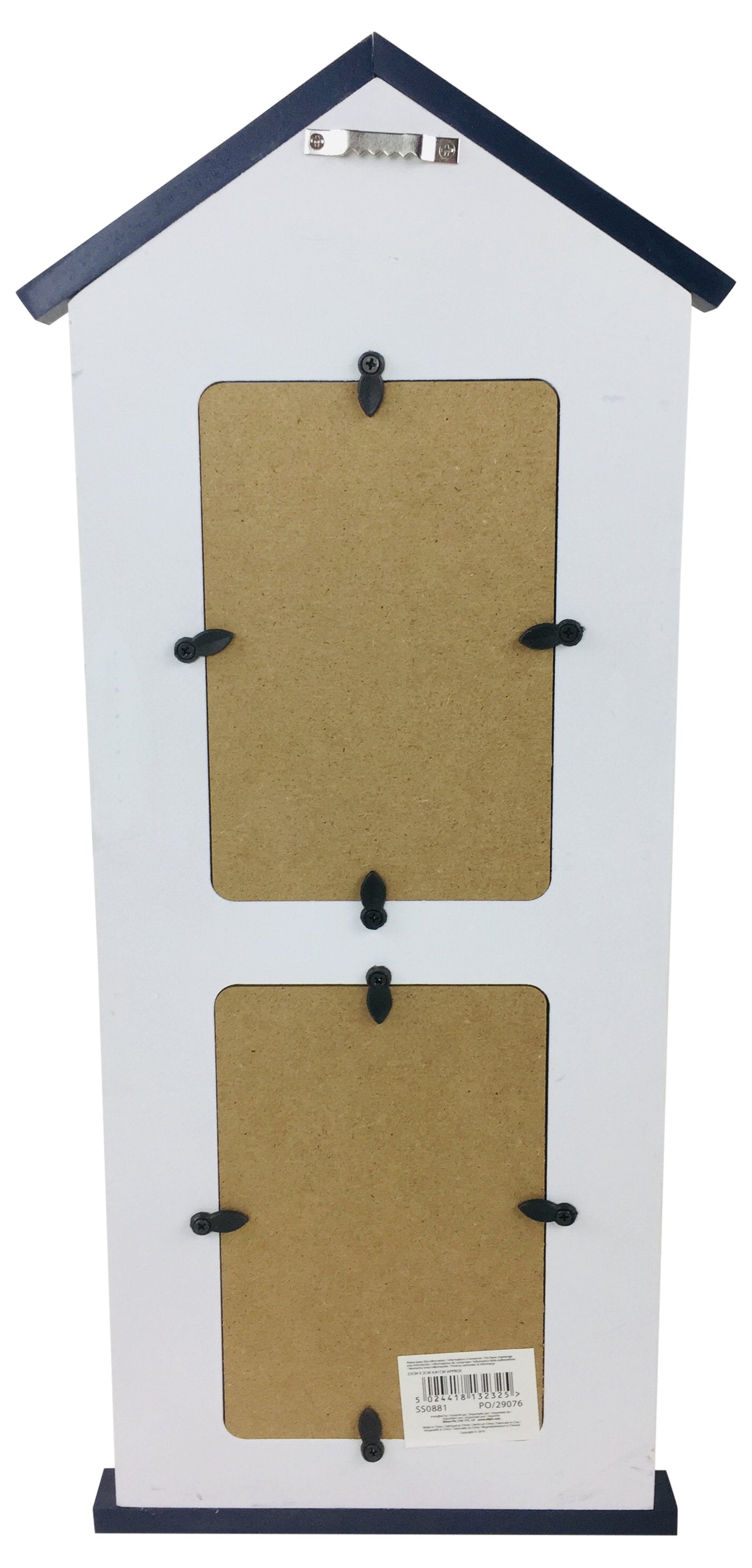 Sea Shore Beach Hut Fish Double Photo Frames