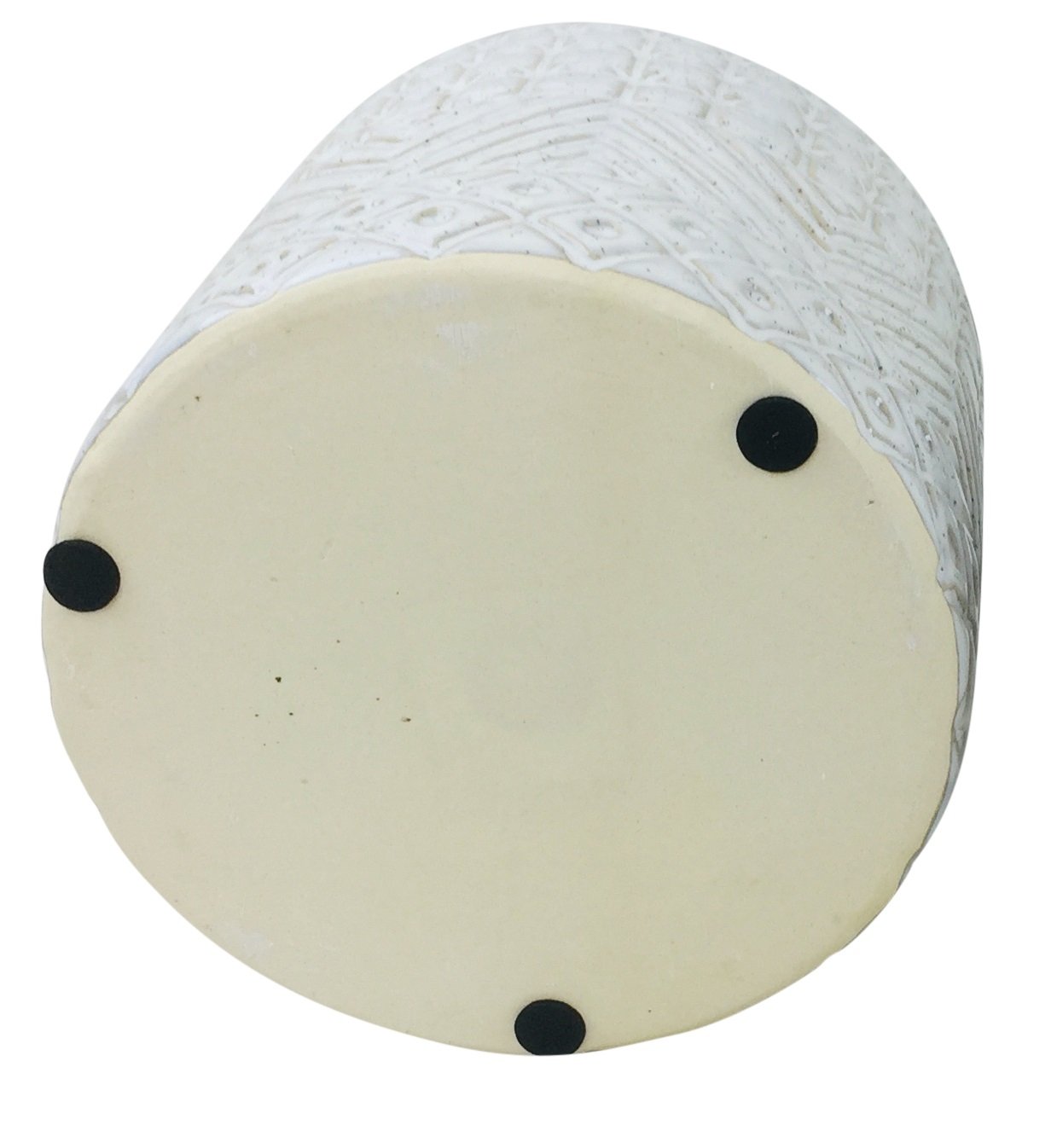 White Star Textured Stoneware Planter 20cm