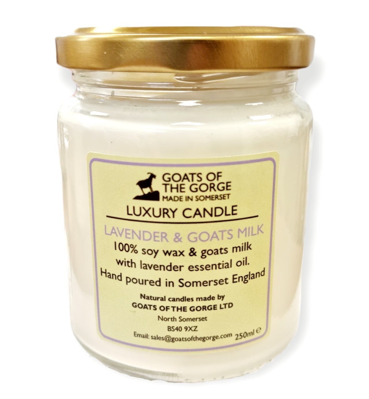 Goats Milk Lavender Candle