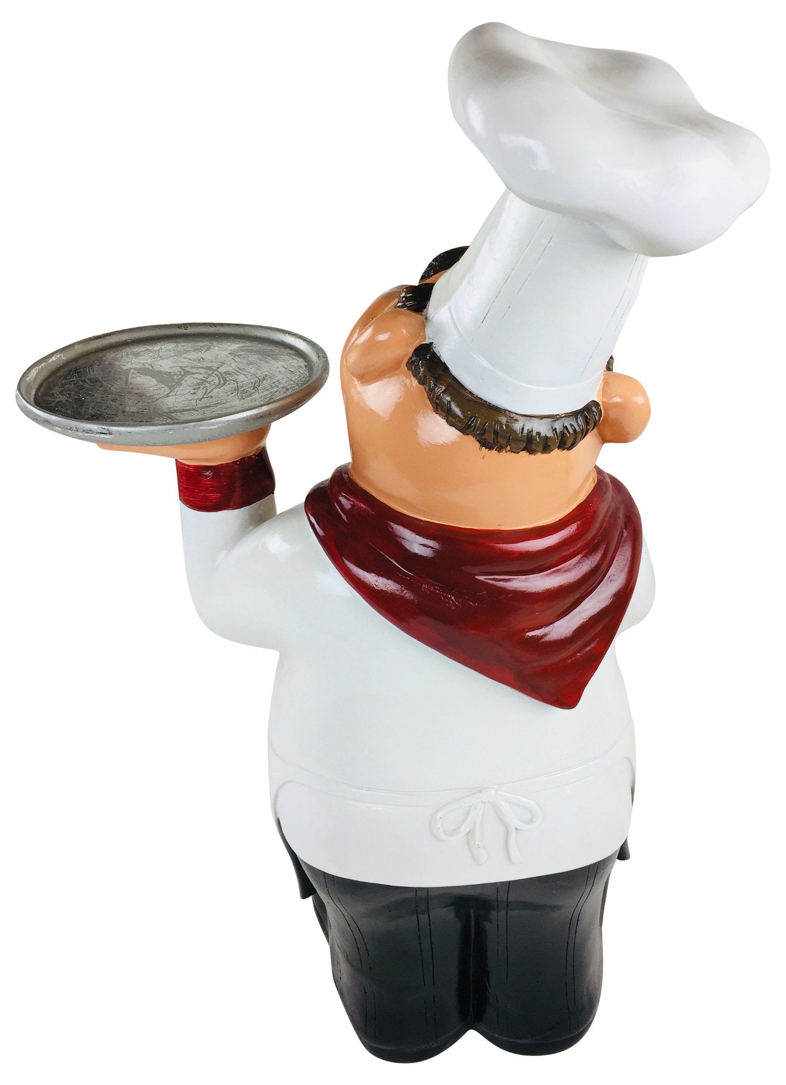 Resin Chef With Tray 62cm