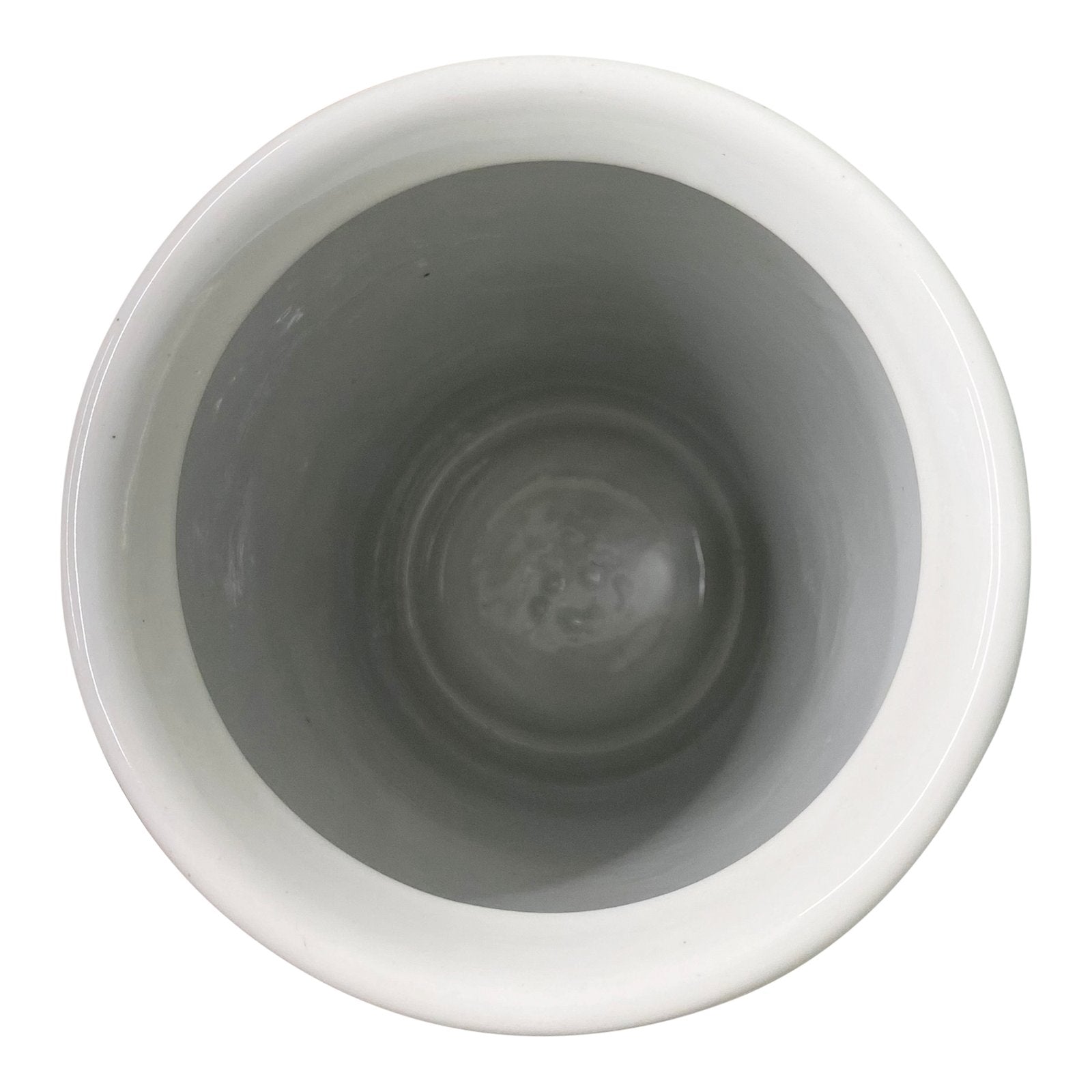 Blue & White Flour Design Umbrella Stand 18"