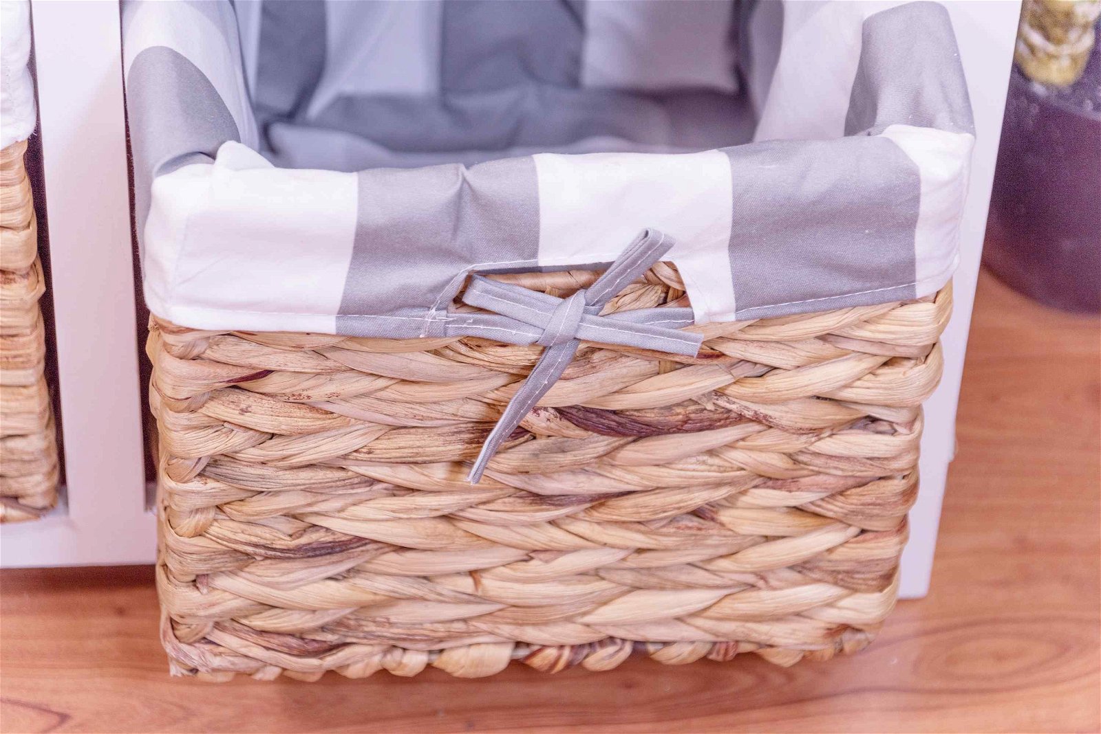 Ramsey 2 Drawers White Seated Storage Bench