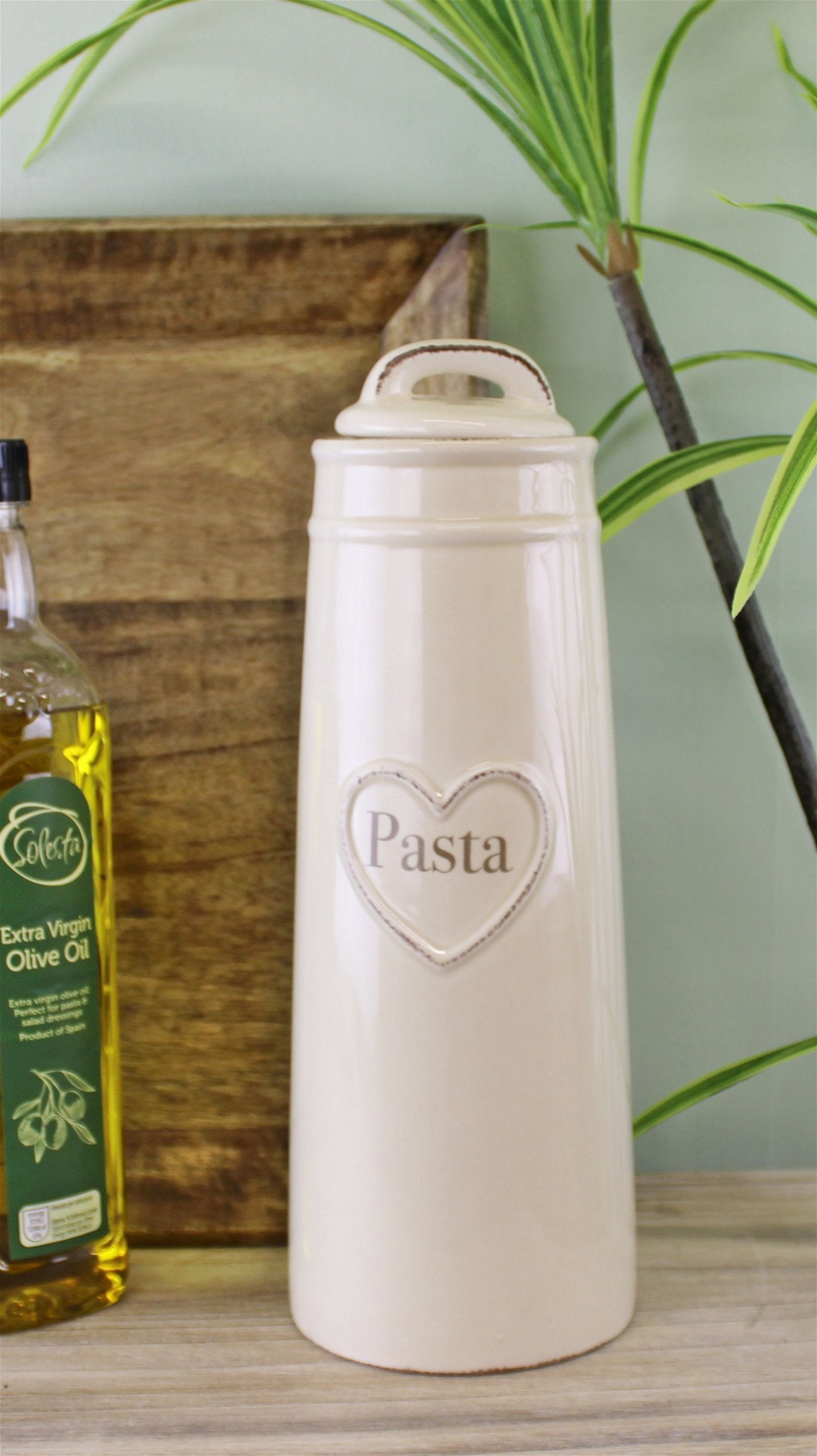 Heart Range Ceramic Pasta Jar