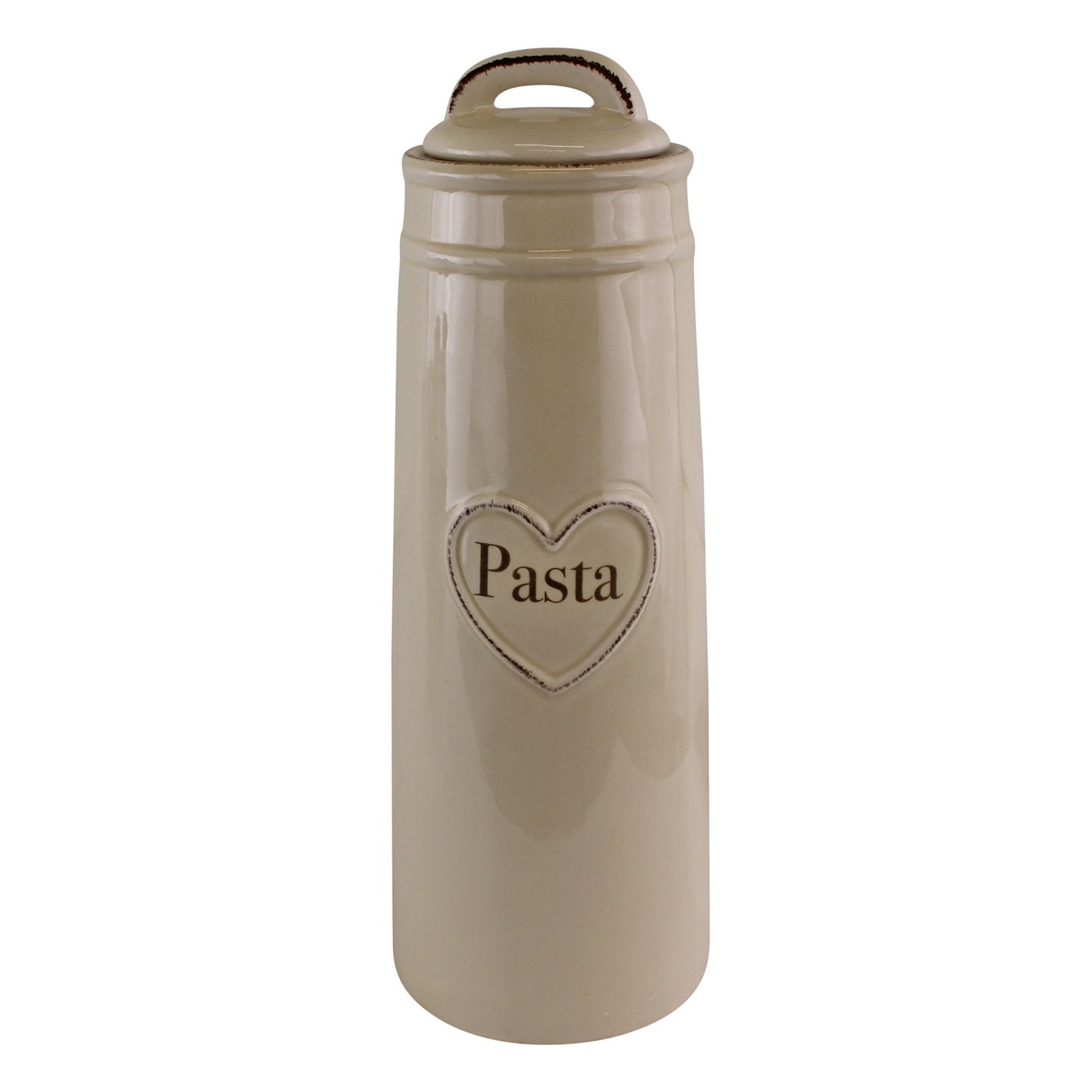 Heart Range Ceramic Pasta Jar