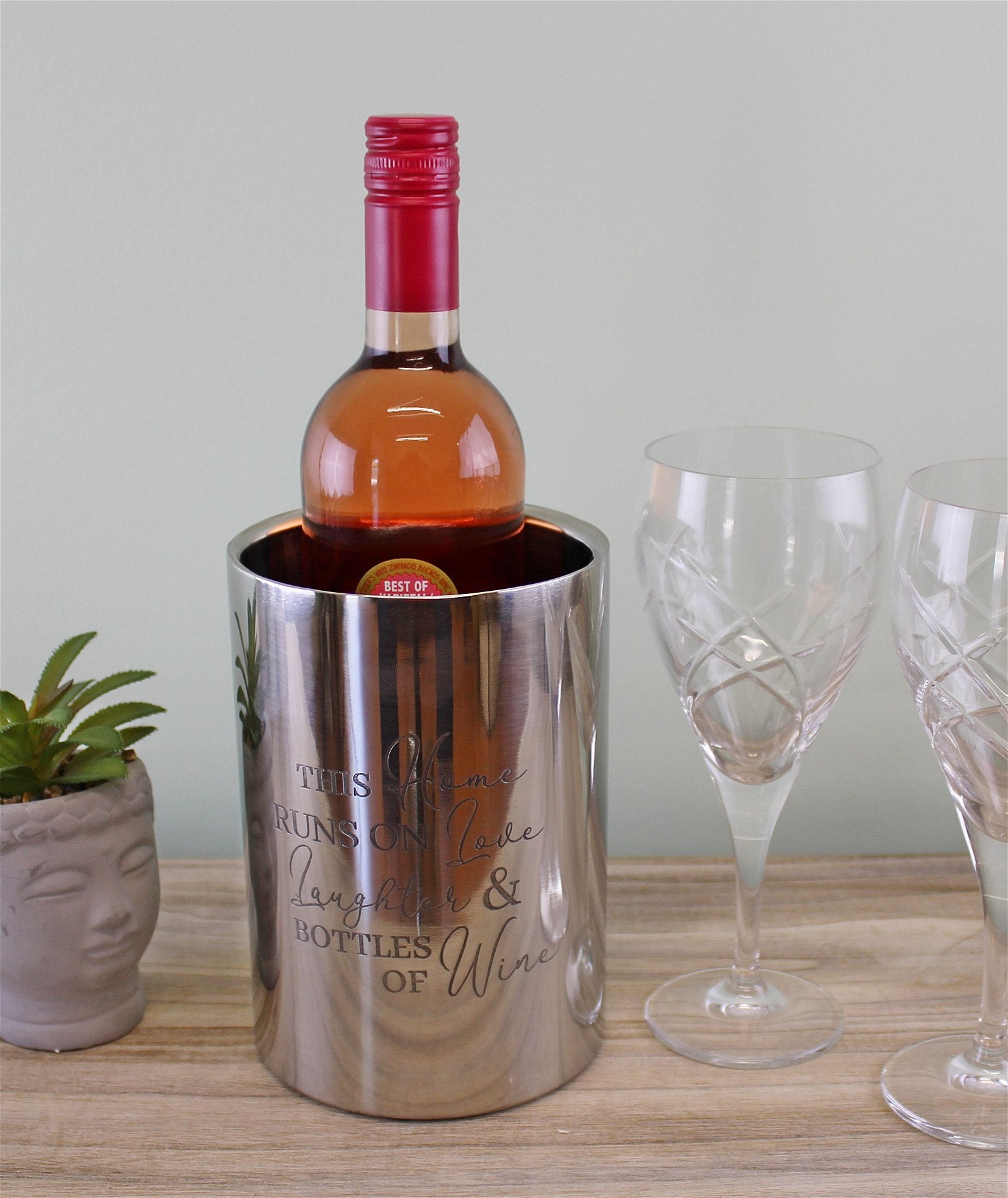 Stainless Steel Double Walled Wine Cooler