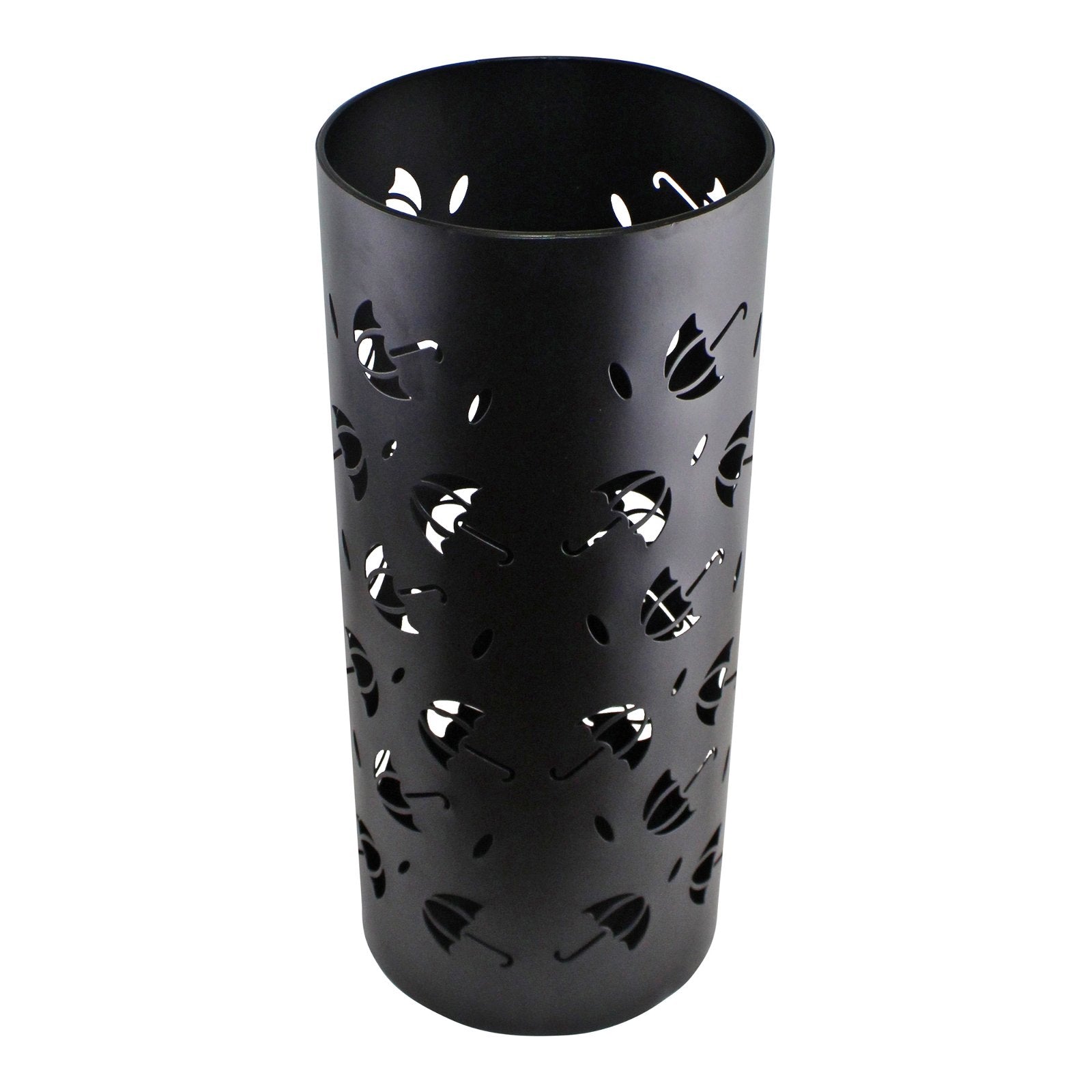 Black Metal Cut Out Umbrella Design Umbrella Stand