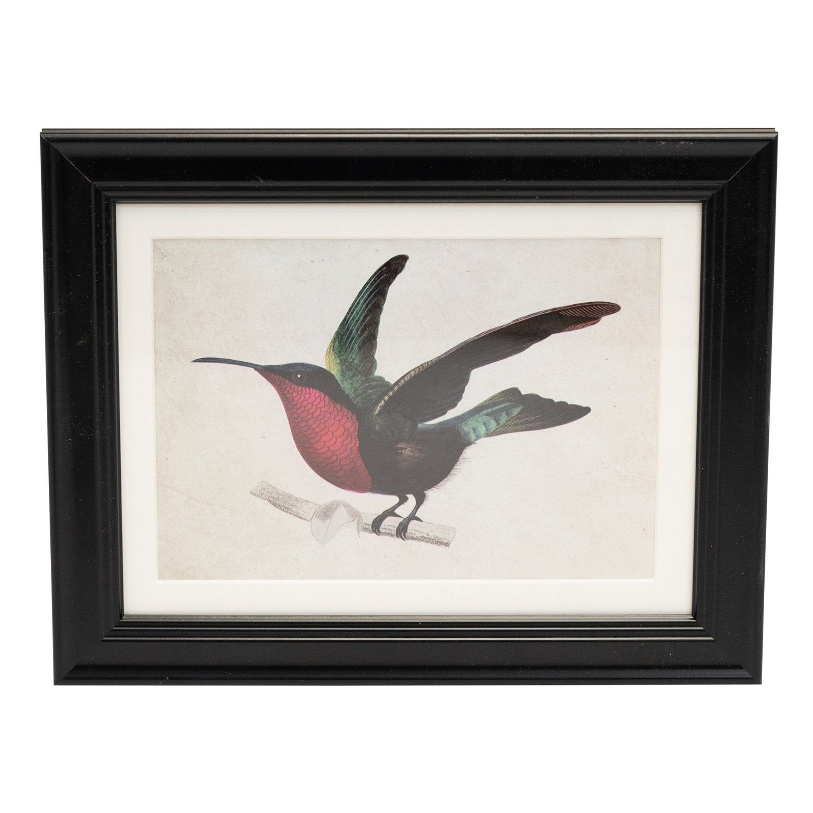 Set of 5 Boho Art in Black Frames