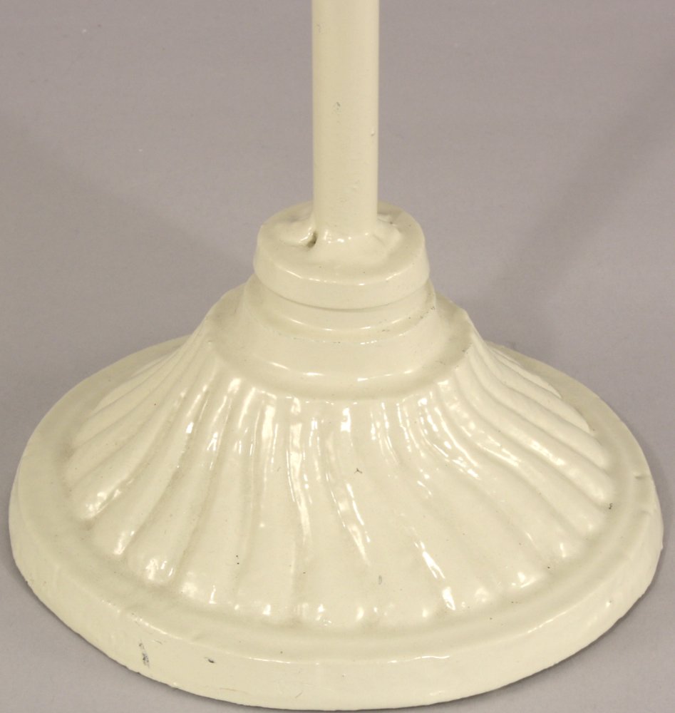 Cream Scroll Standing Toilet Roll Holder